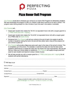 Honor Roll Program