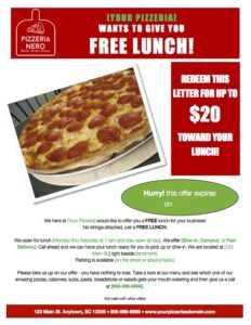 Free Business Lunch Template