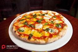a photo of a Neapolitan pizza