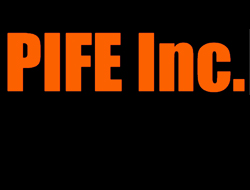 PIFE Logo spelled out