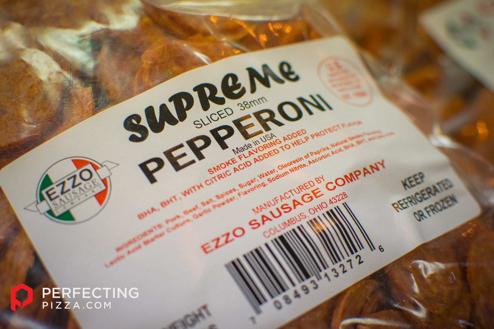 Ezzo Pepperoni Perfecting Pizza